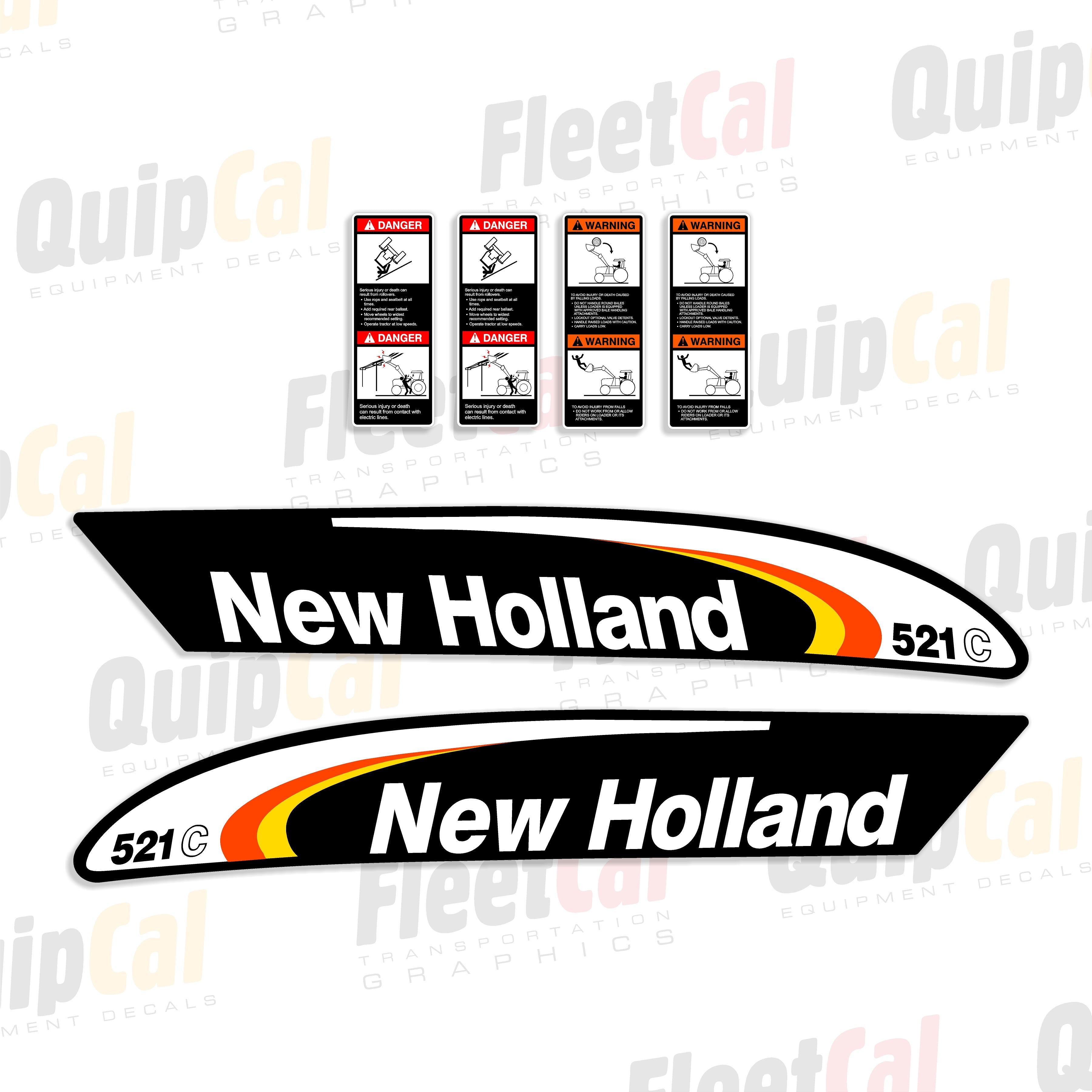 New Holland Front Loader Decals