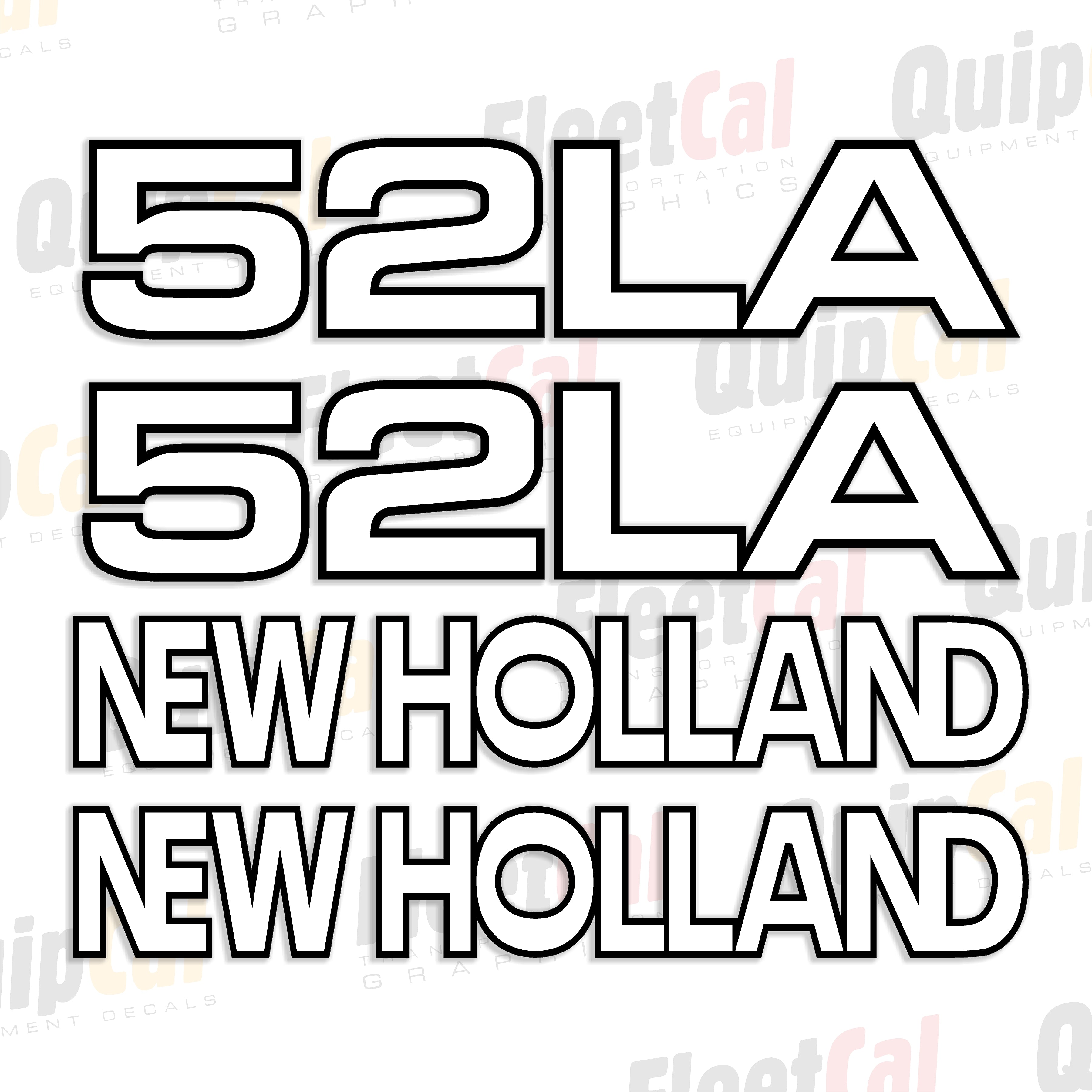 New Holland Front Loader Decals