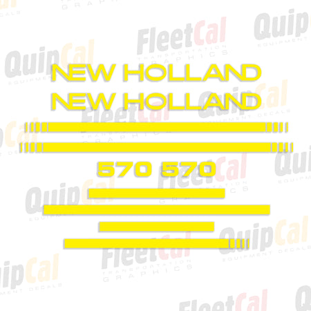 New Holland Hay Baler Decals