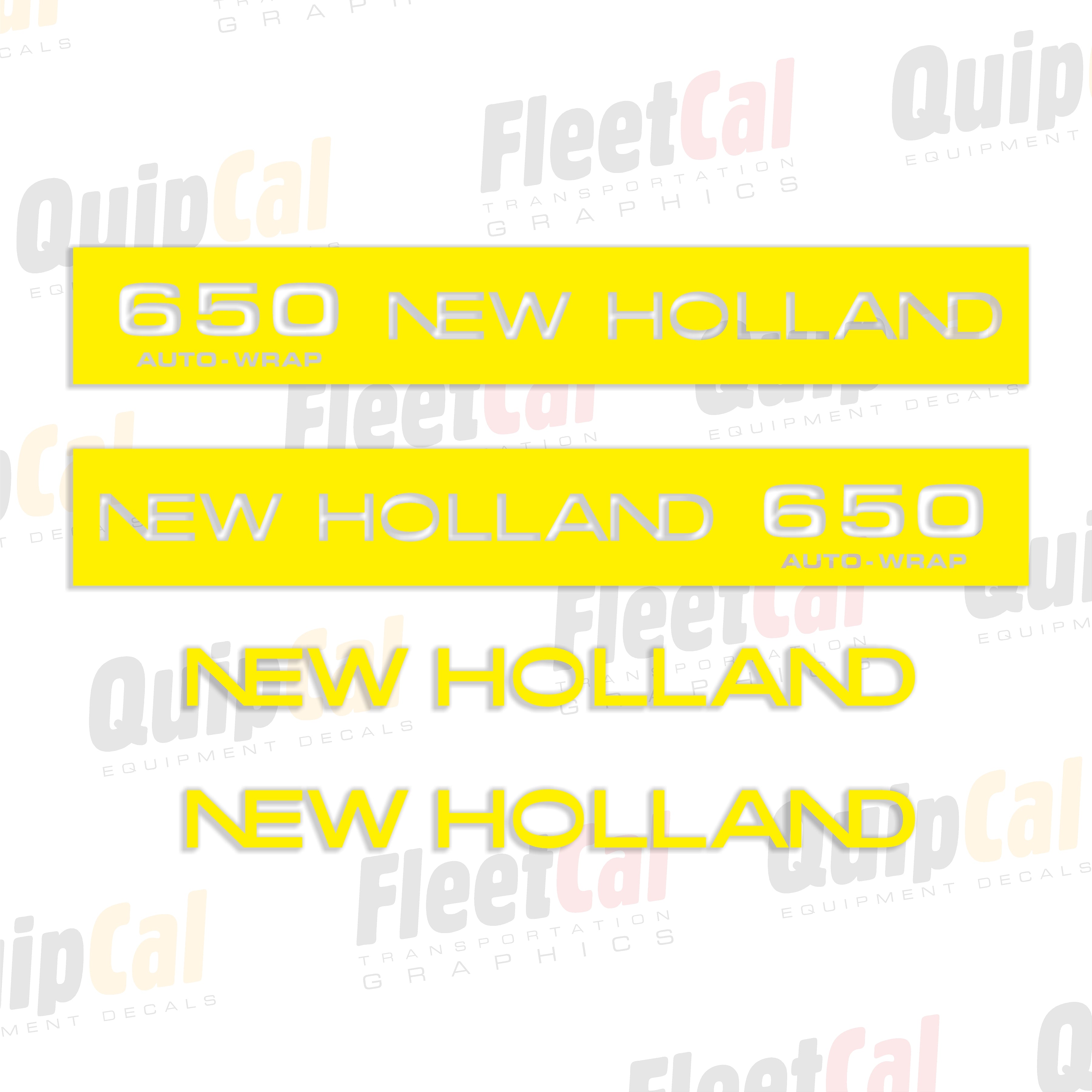 New Holland Hay Baler Decals