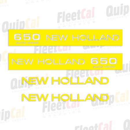 New Holland Hay Baler Decals