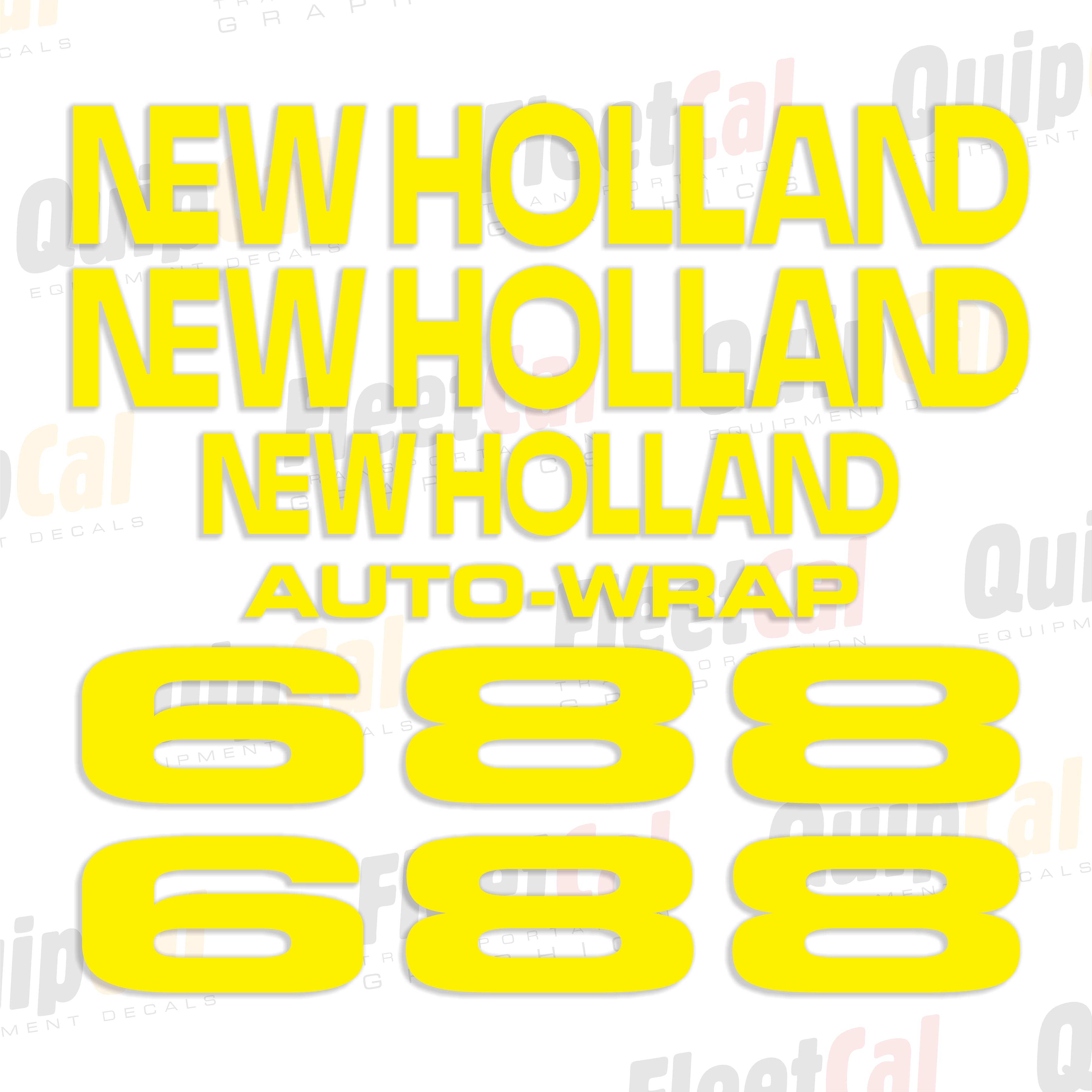 New Holland Baler Decals