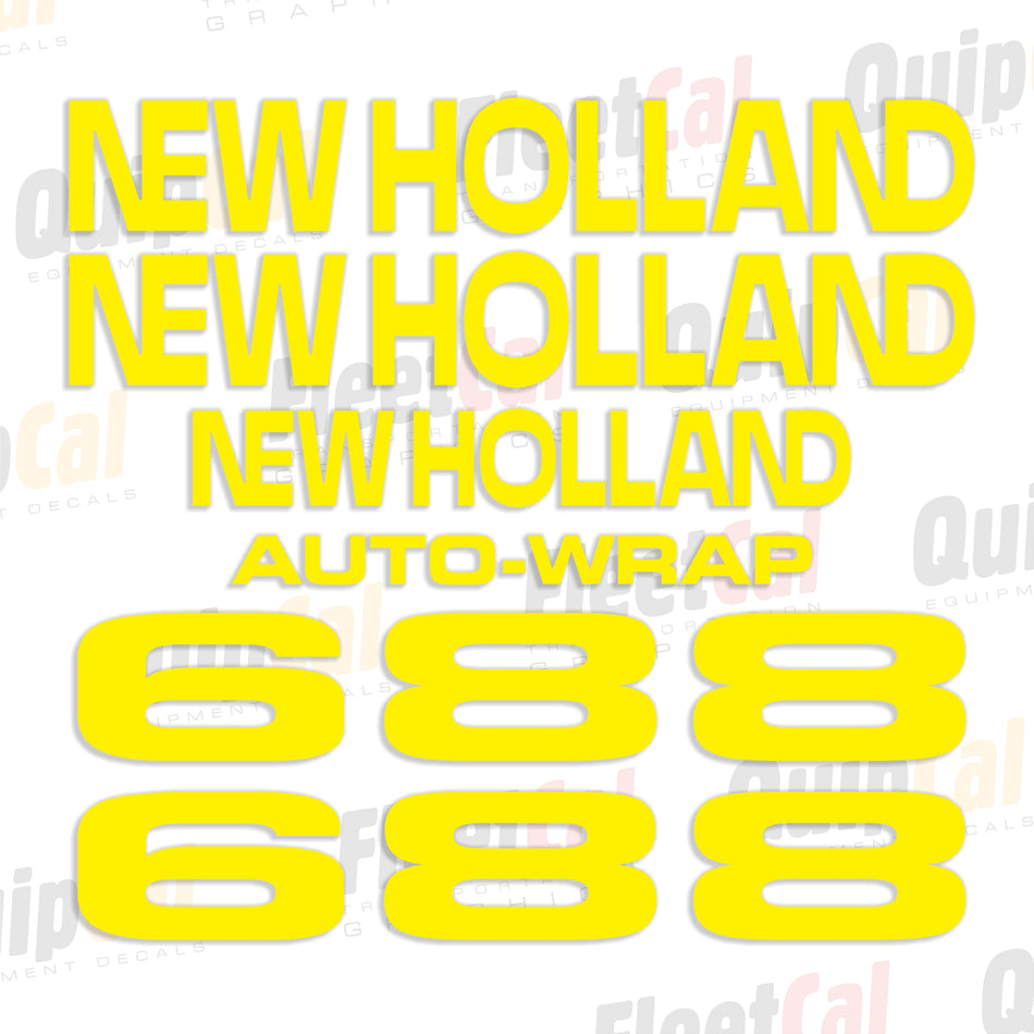 New Holland Baler Decals