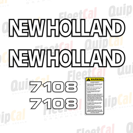 New Holland Front Loader Decals