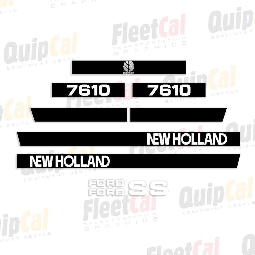 New Holland Tractor Decals