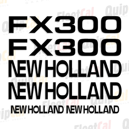 New Holland Harvester Decals