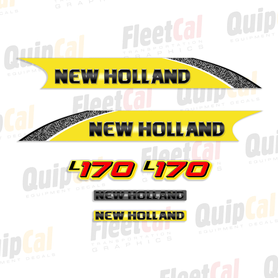 New Holland Skid Loader Decals