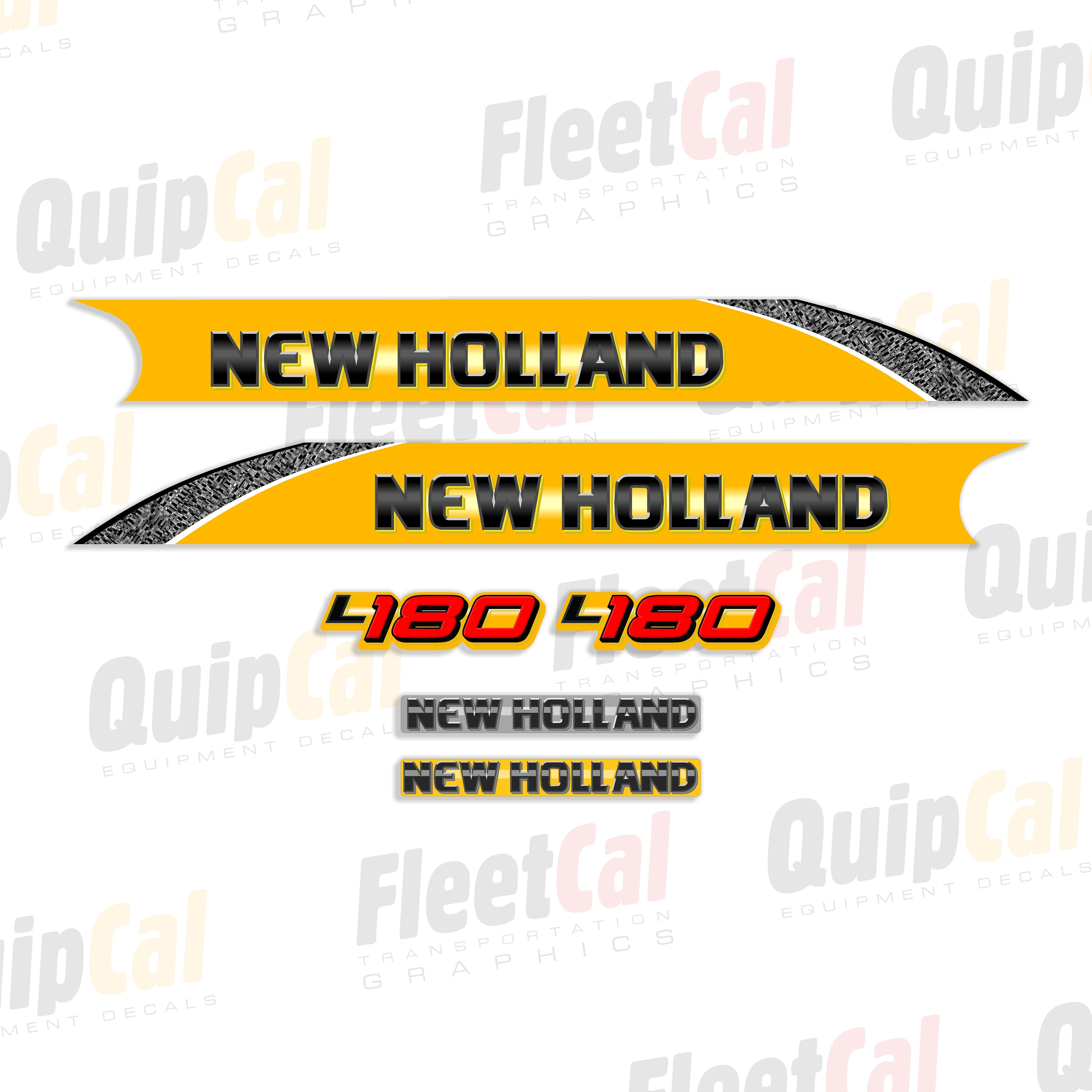 New Holland Skid Loader Decals