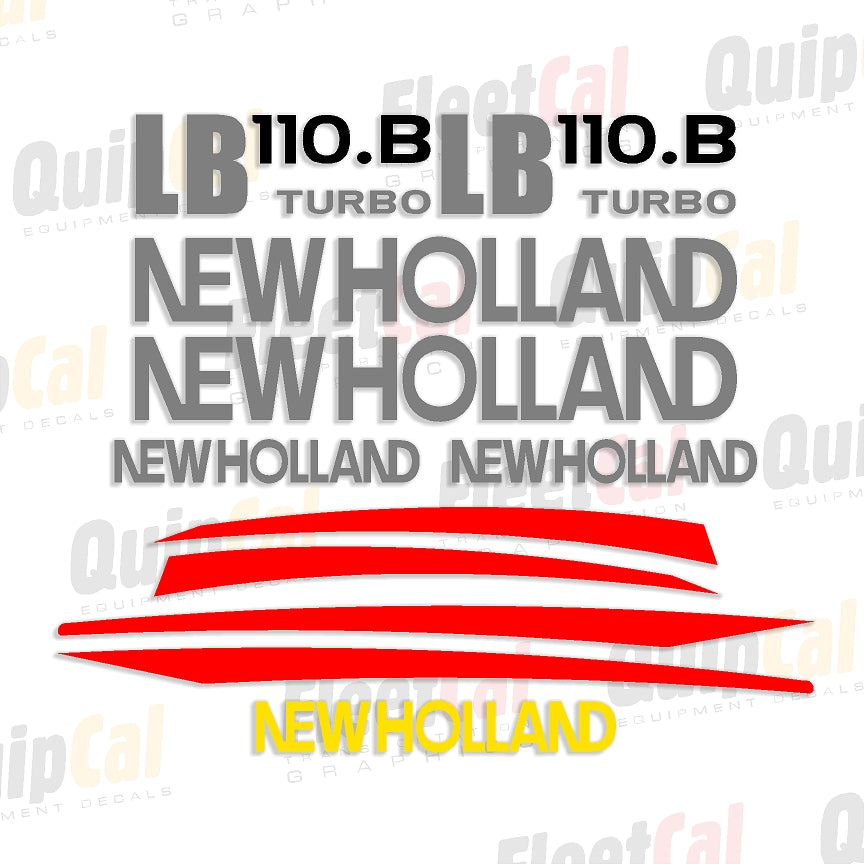 New Holland Backhoe Decals