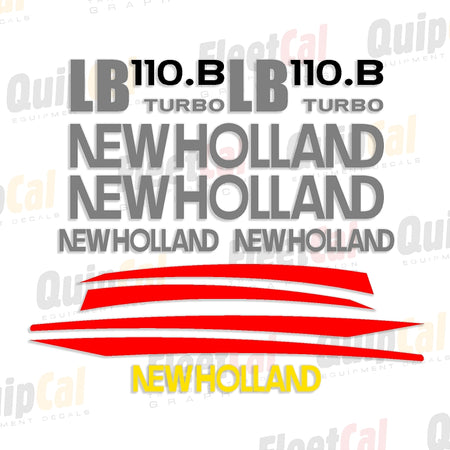 New Holland Backhoe Decals