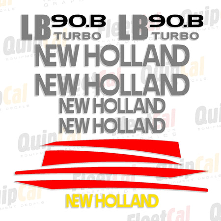 New Holland Backhoe Decals