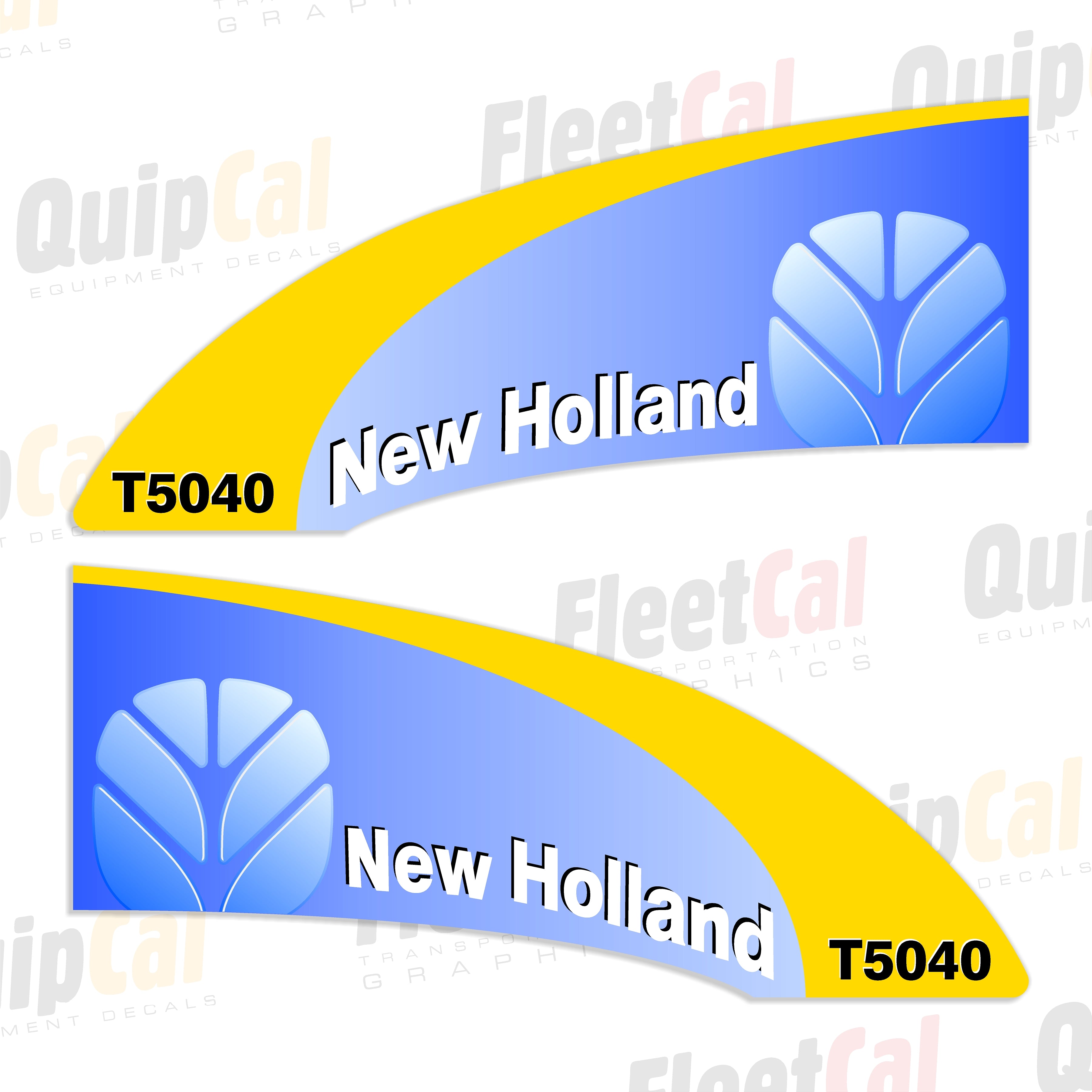 New Holland Tractor Decals
