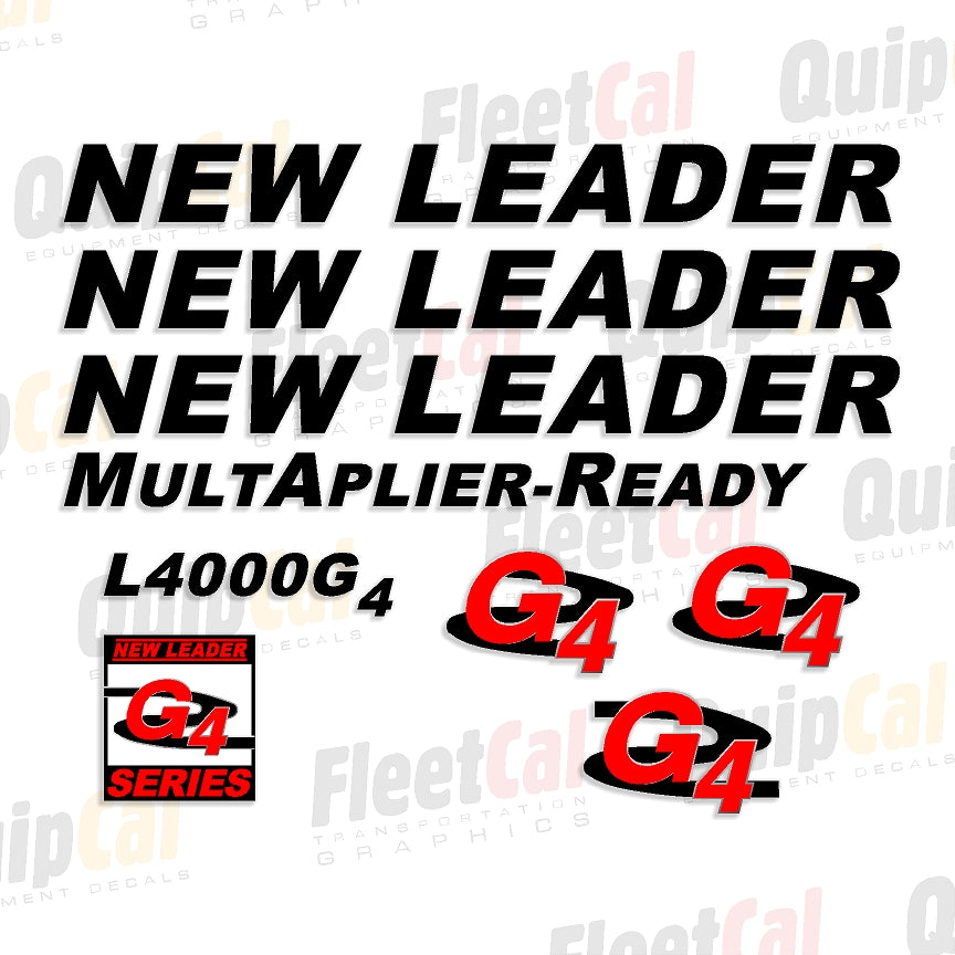 New Leader Fertilizer Applicator Decals