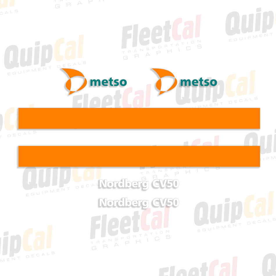 Metso Screen Decals