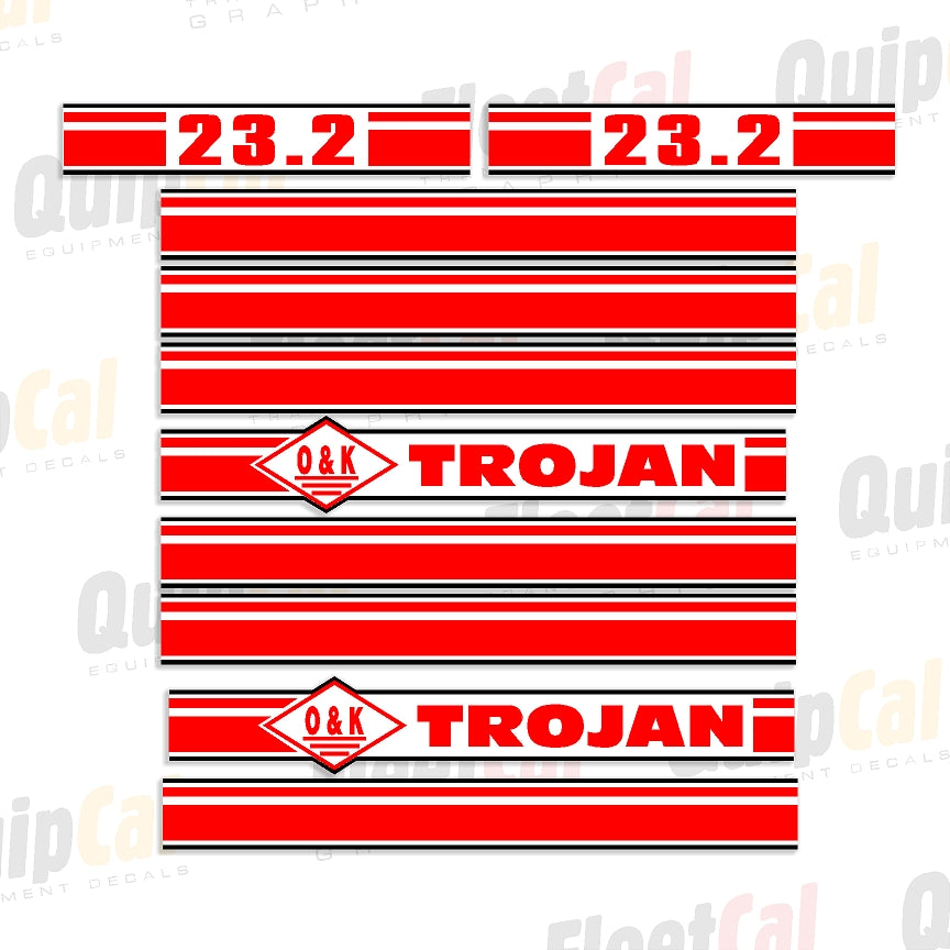 O&K Trojan Decals