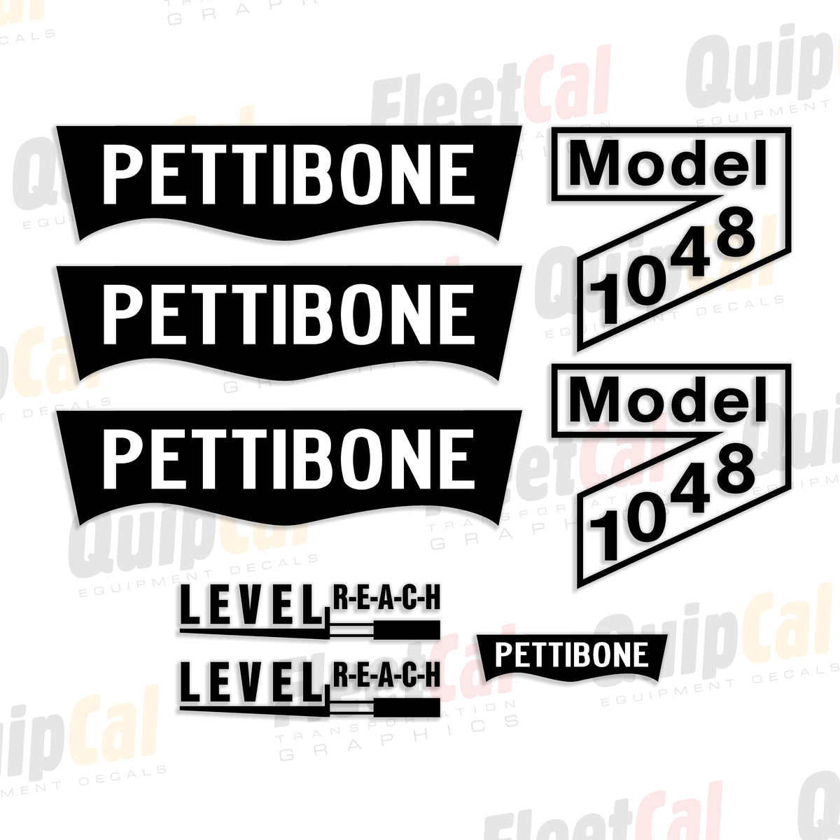 Pettibone Telehandler Decals