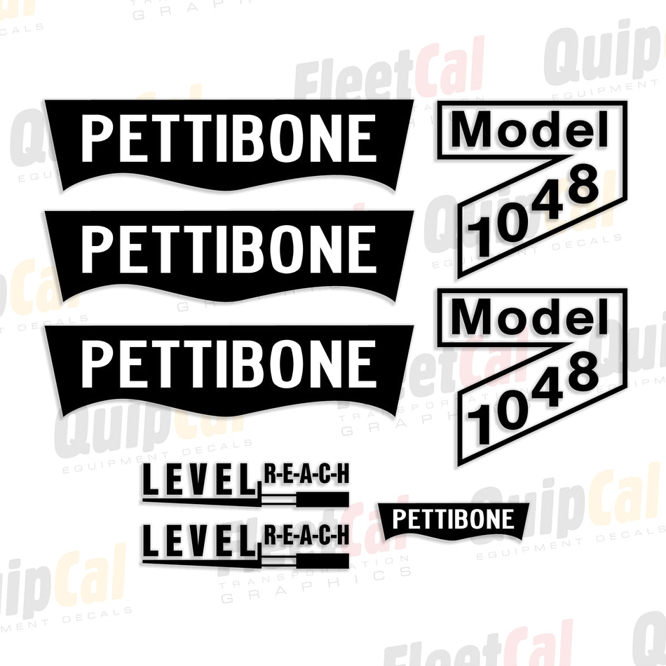 Pettibone Telehandler Decals