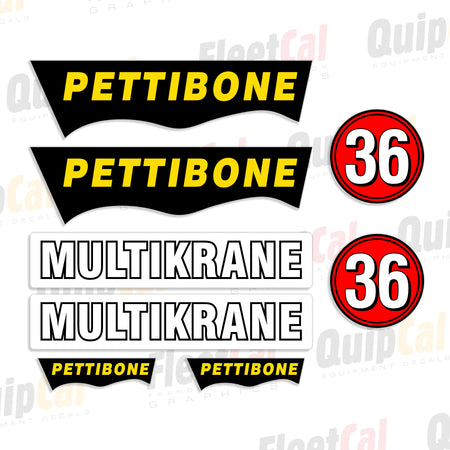 Pettibone MultiKrane Decals