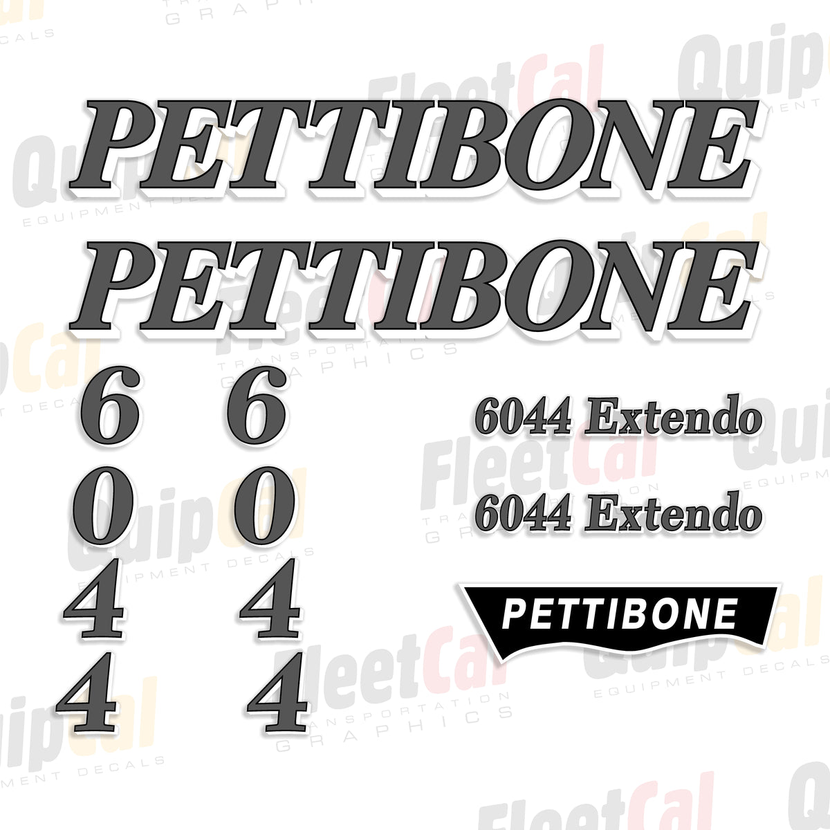 Pettibone Telehandler Decals