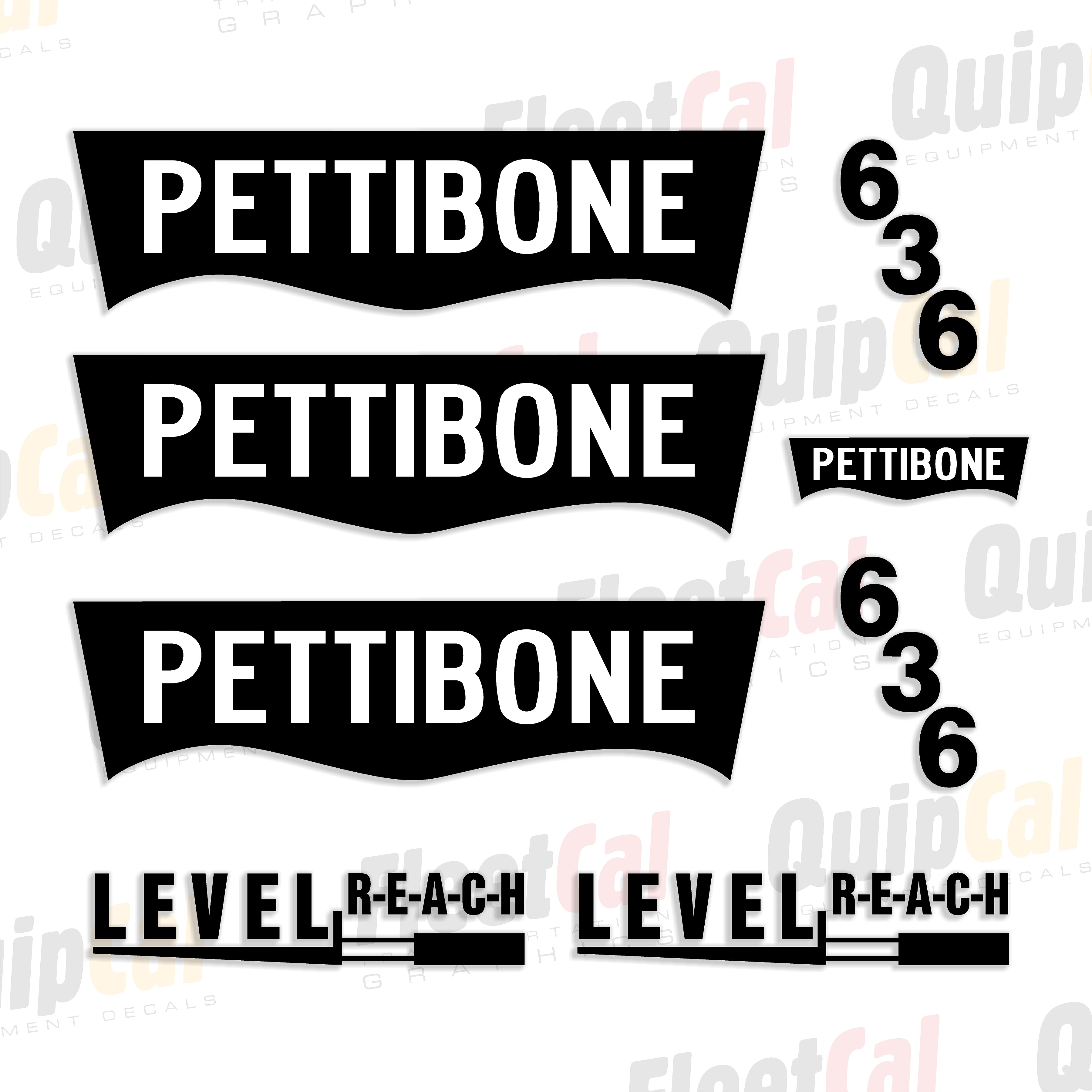 Pettibone Telehandler Decals