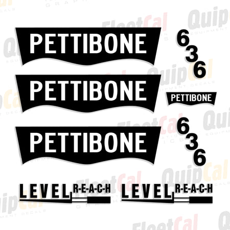 Pettibone Telehandler Decals
