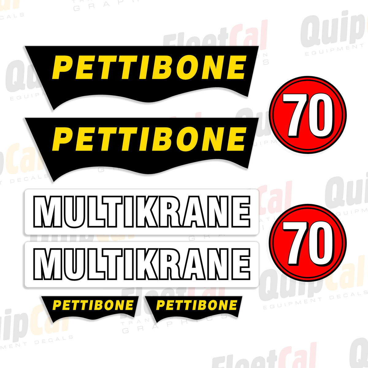 Pettibone MultiKrane Decals