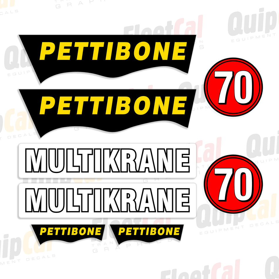Pettibone MultiKrane Decals