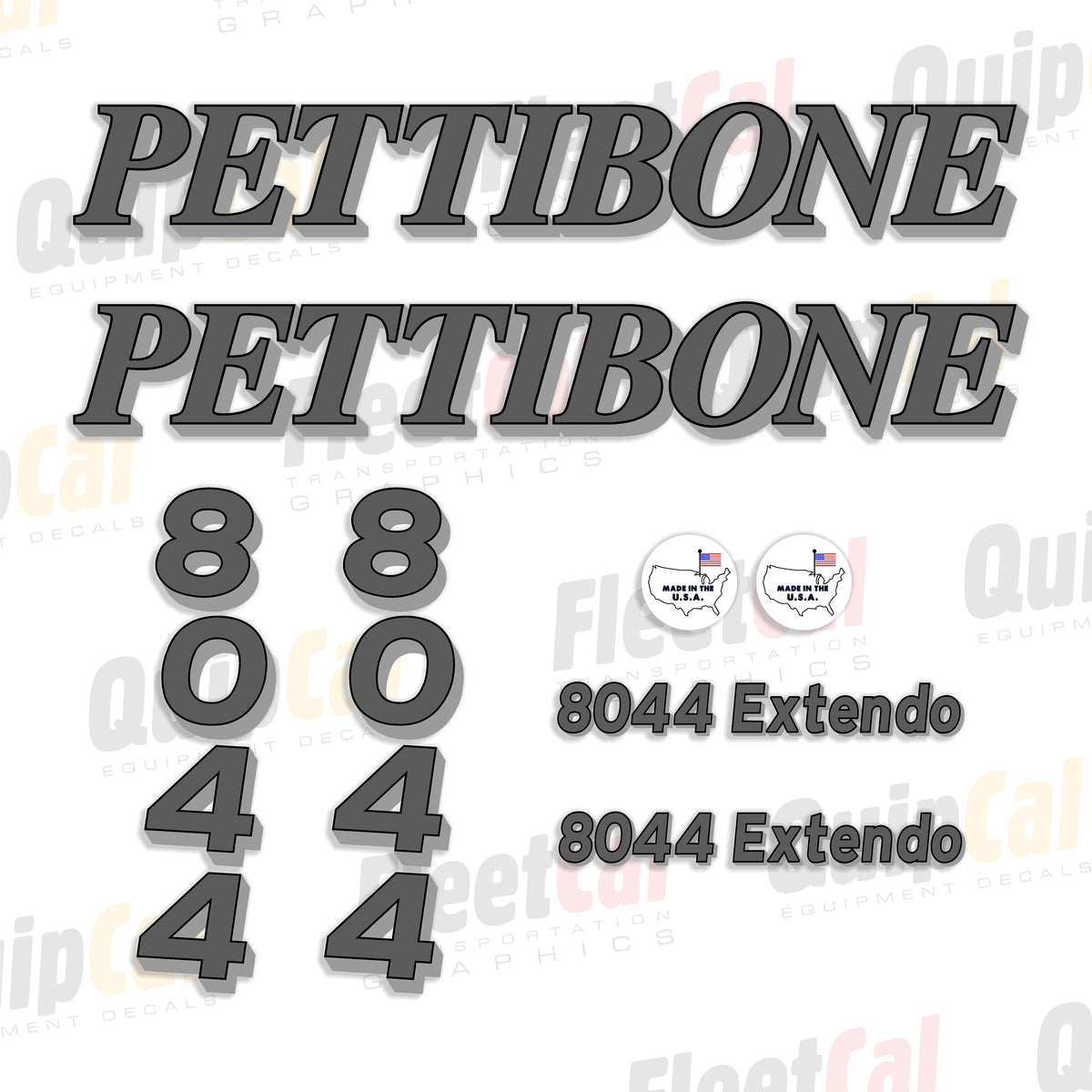 Pettibone Telehandler Decals