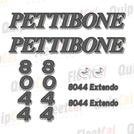 Pettibone Telehandler Decals