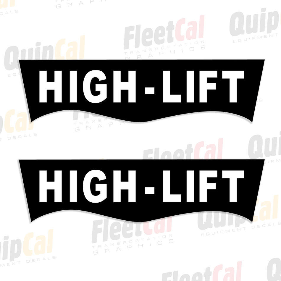 Pettibone High-Lift Decals