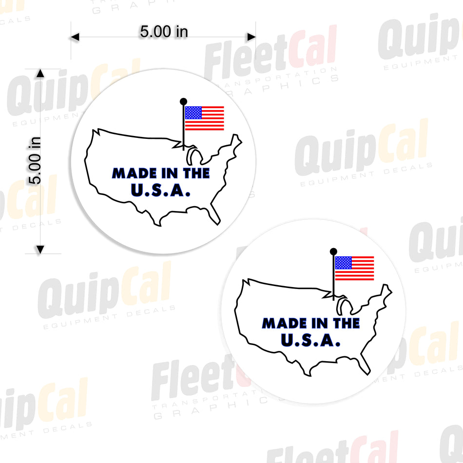 Pettibone Made in the USA Decals