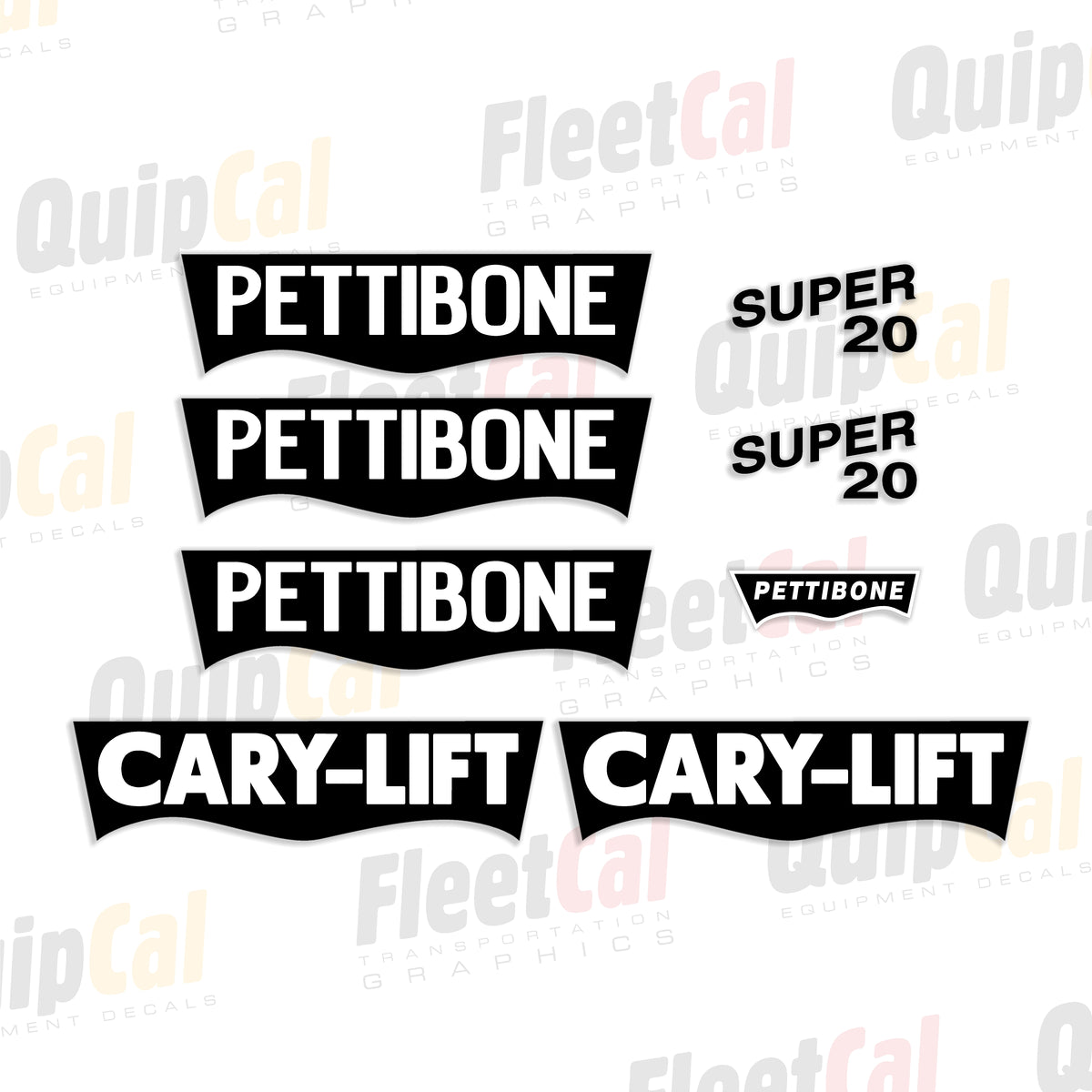 Pettibone Cary-Lift Decals