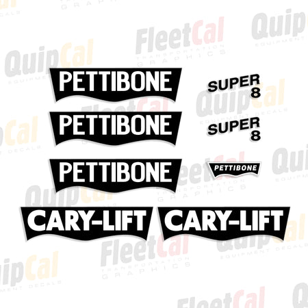 Pettibone Cary-Lift Decals