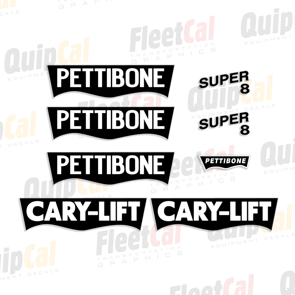 Pettibone Cary-Lift Decals