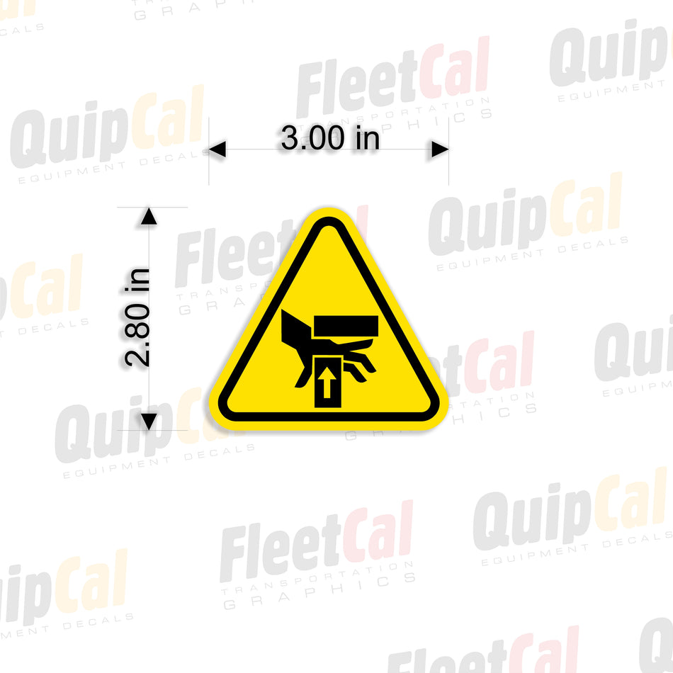 Link-Belt FMC kraan LS-108B markeringsstickerset