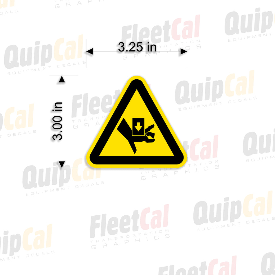 Link-Belt FMC kraan LS-108B markeringsstickerset