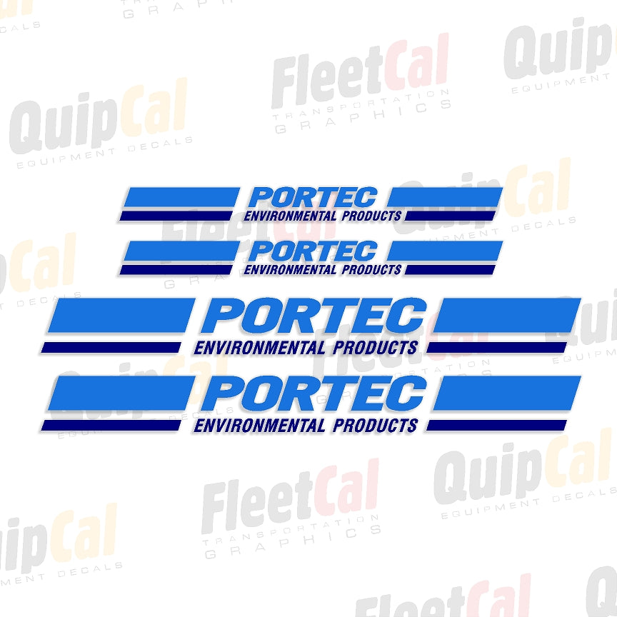 Portec Trommel Screen Marking Decal Set – Truck and Equipment Decals