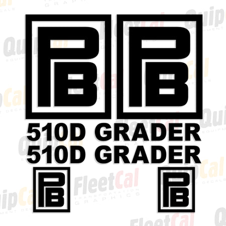 Puckett Bros Grader Decals