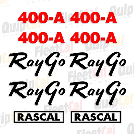 RayGo Roller Decals