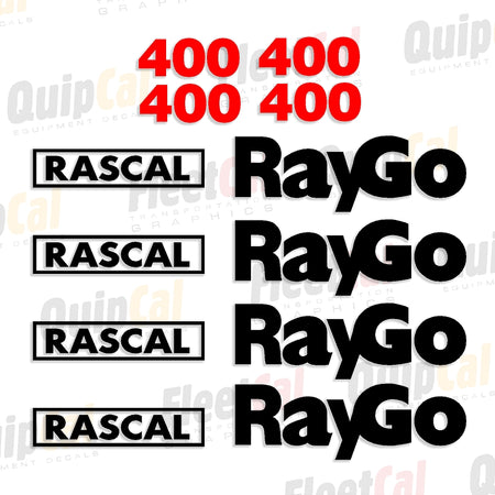 RayGo Roller Decals