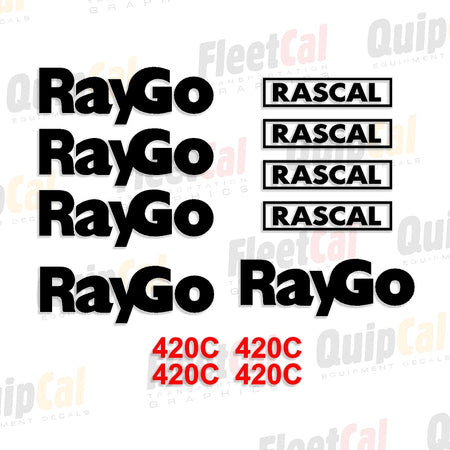 RayGo Roller Decals