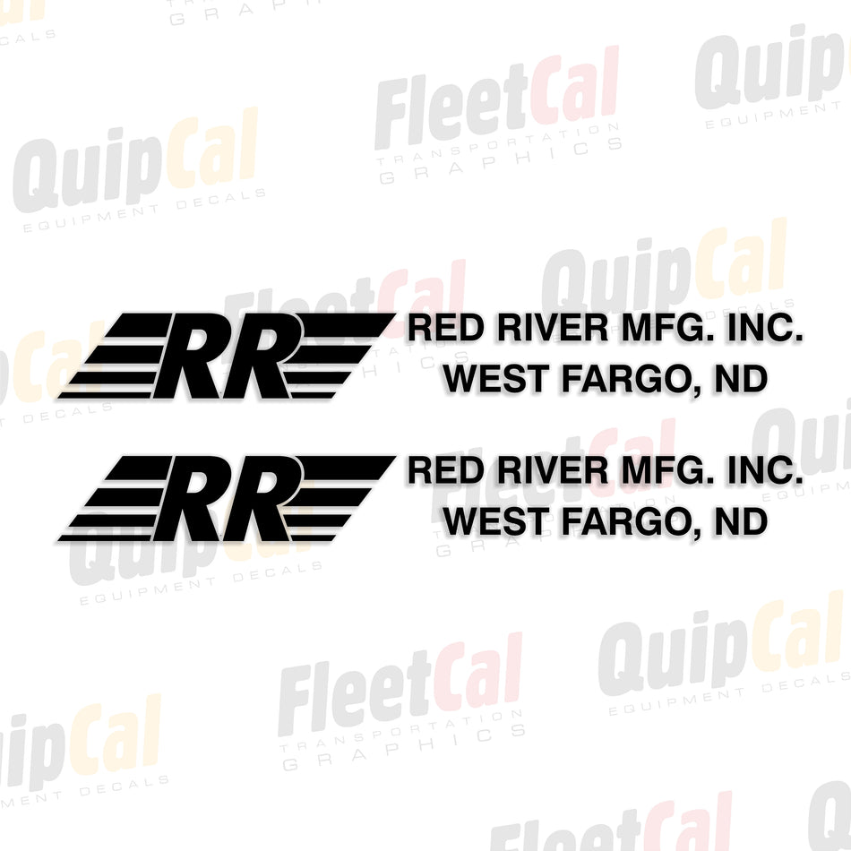 Red River Trailers Decals