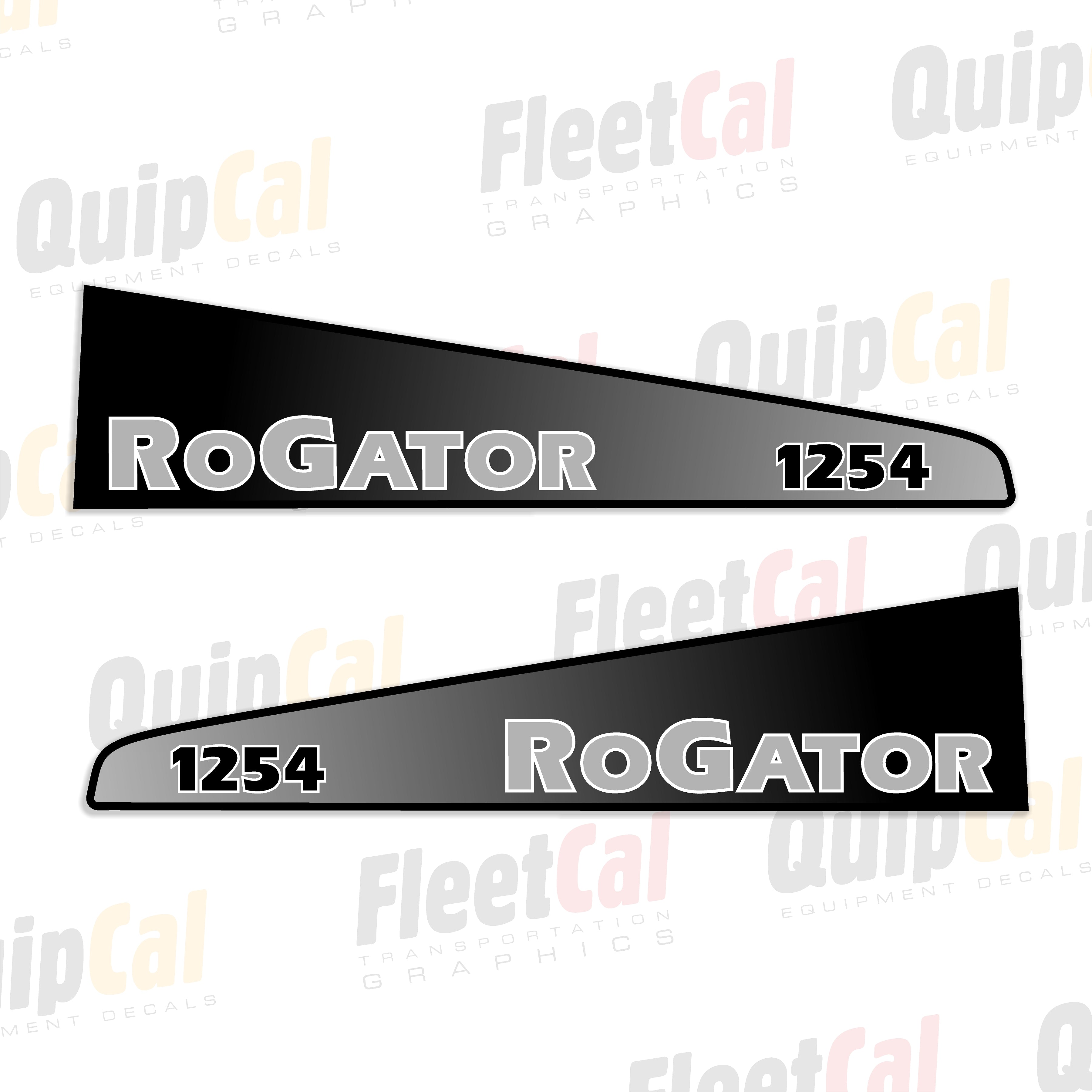 RoGator 1254 Hood Marking Decal Set – Truck and Equipment Decals