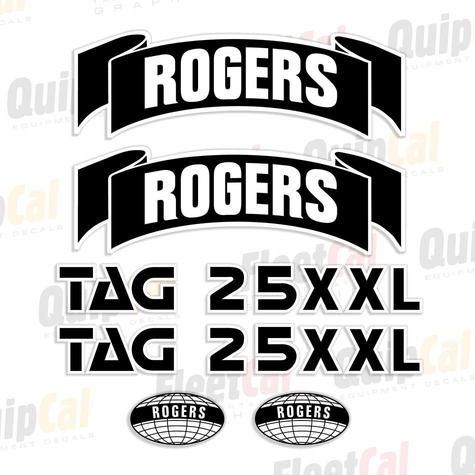 Rogers Trailer Decals