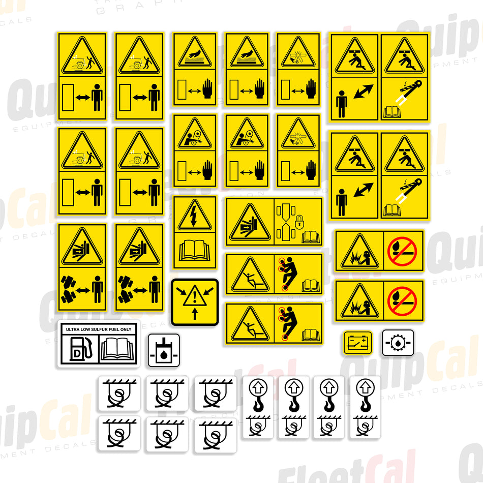 SDLG Wheel Loader Decals