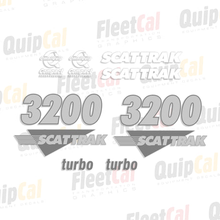 Scat Trak Wheel Loader Decal Set