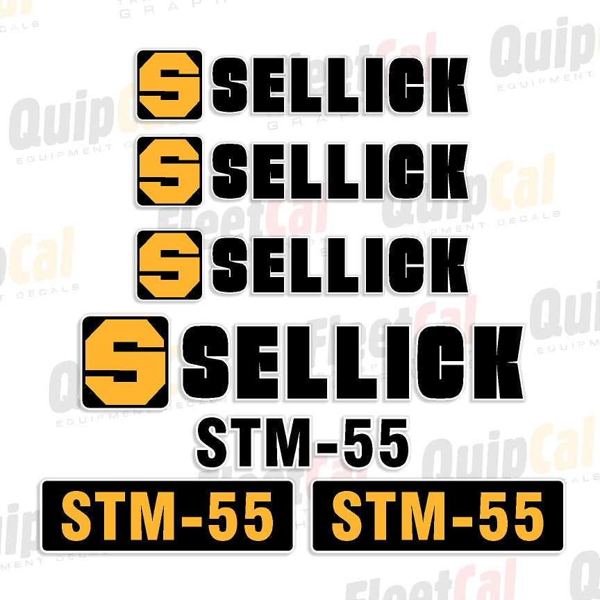 Sellick Forklift Decals