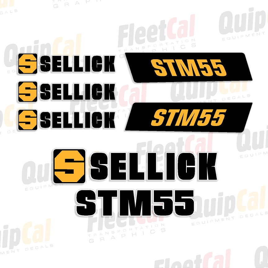 Sellick Forklift Decals