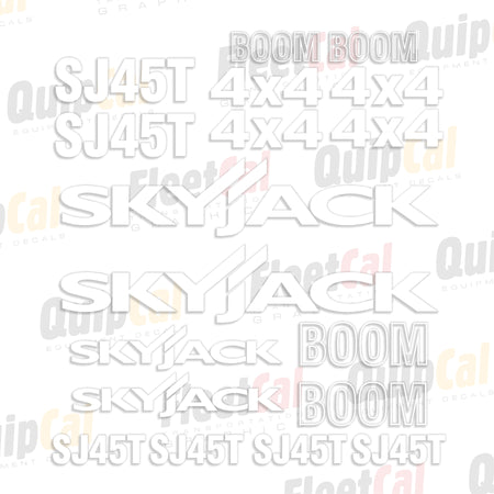 Skyjack Telescopic Manlift Decals
