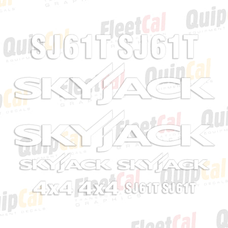 Skyjack Telescopic Manlift Decals